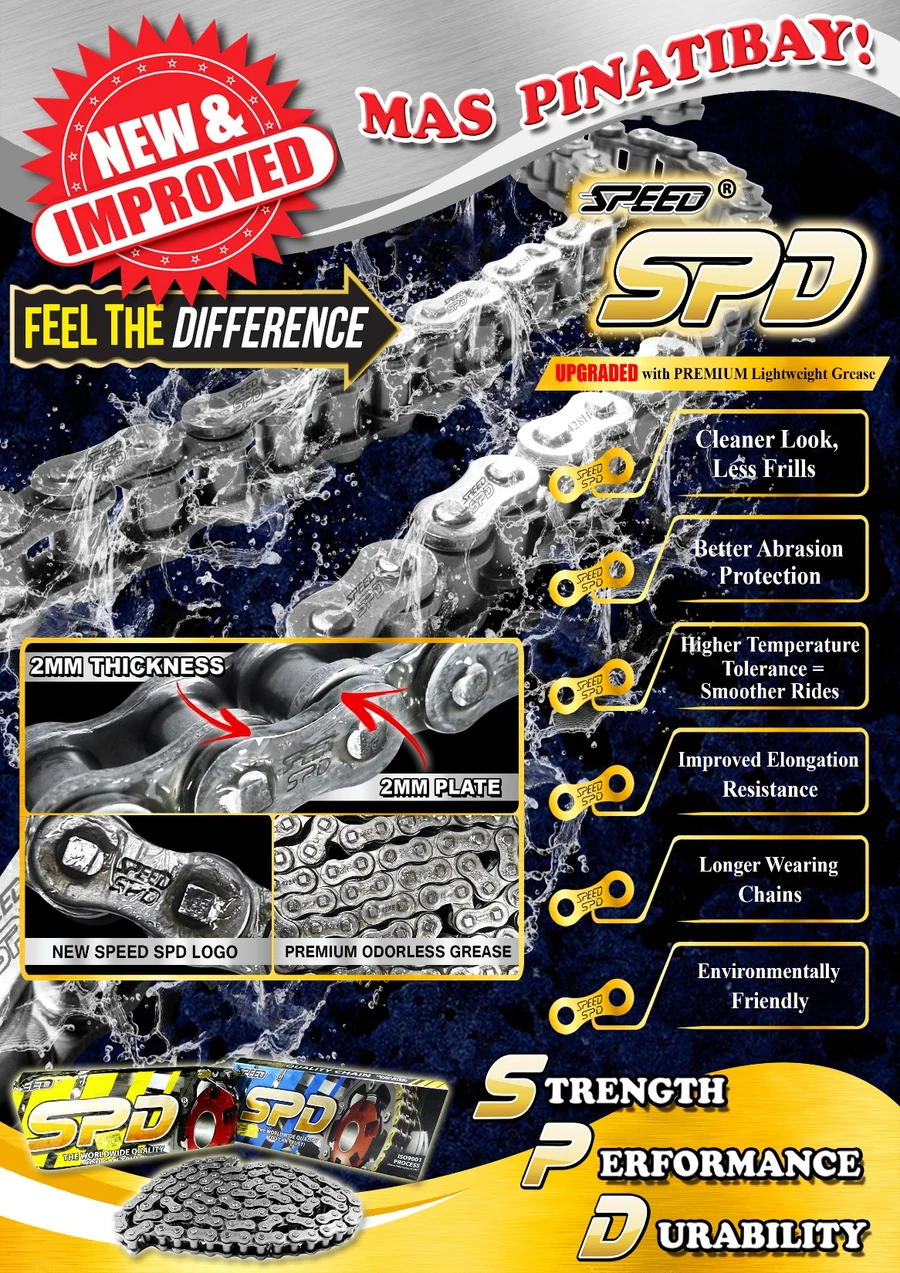 SPD® Heavy Chain Series motorcycle chain